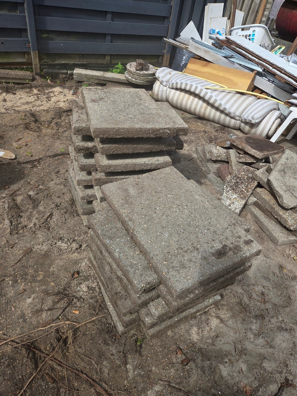 30 30 tegels en betontegels, Tuin en Terras, Hangmatten, Ophalen, Gebruikt, Buiten
