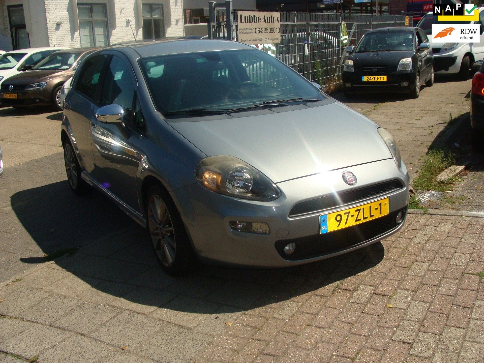 Fiat Punto Evo 0.9 TwinAir Sport st bekr airco 5drs nap apk, Auto's, Fiat, Voorwielaandrijving, Euro 5, 86 pk, Gebruikt