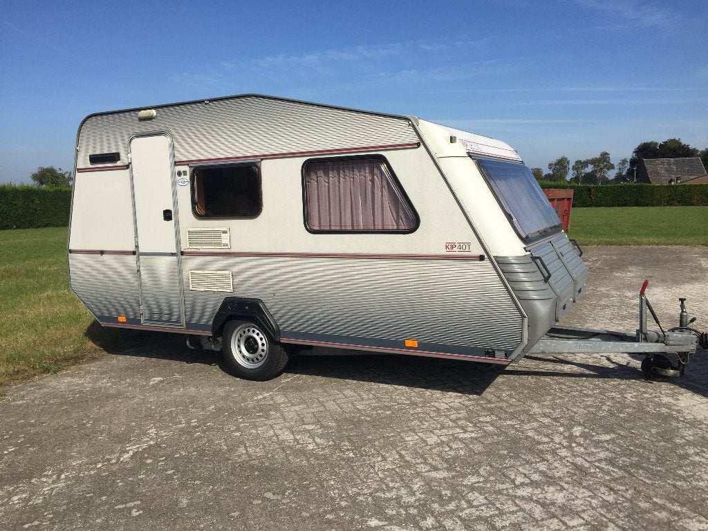 Kip De Luxe 40T - ideale lichtgewicht caravan, Rondzit, Kip, Omvormbare zithoek, Luifel