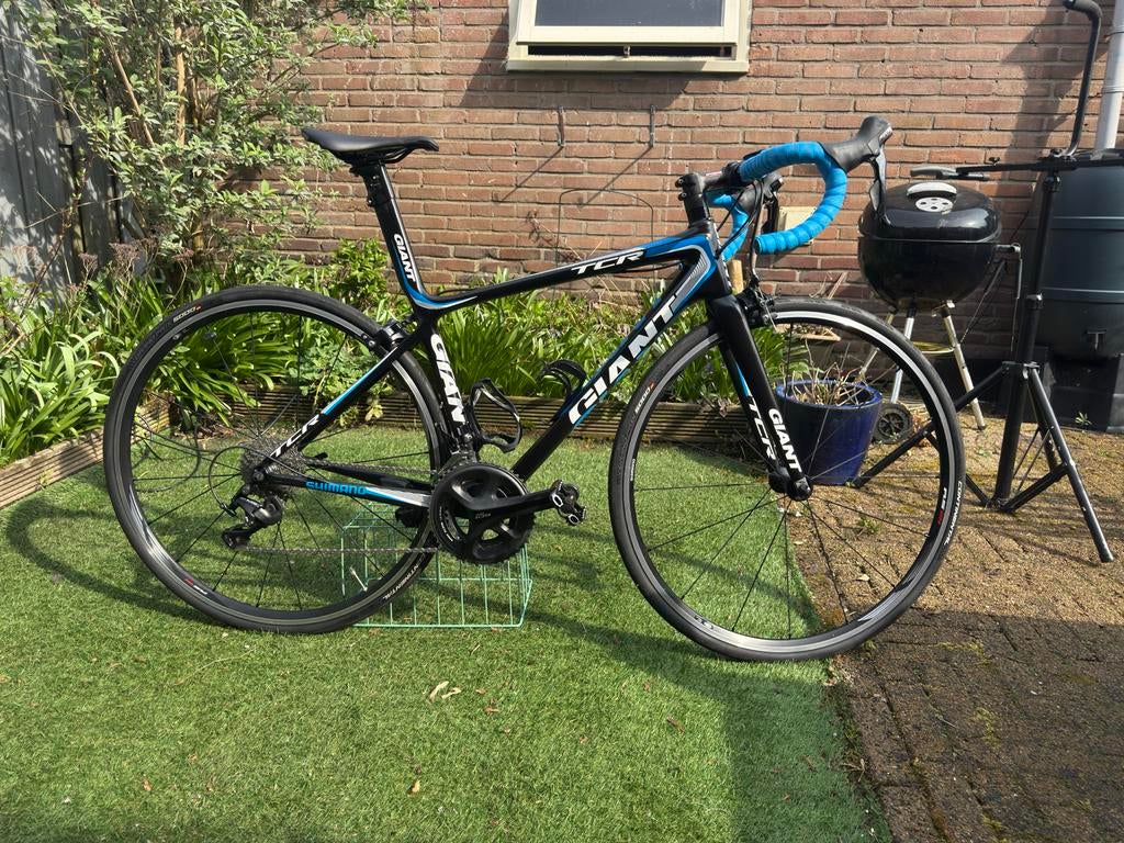 Giant TCR Advanced SL Carbon racefiets, Fietsen en Brommers, Ophalen, 28 inch, Gebruikt, Carbon