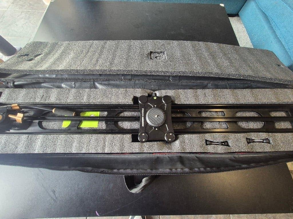 Foto 3 van Proaim Widebase Autopan Slider 120cm 2-Axis Volledige Set