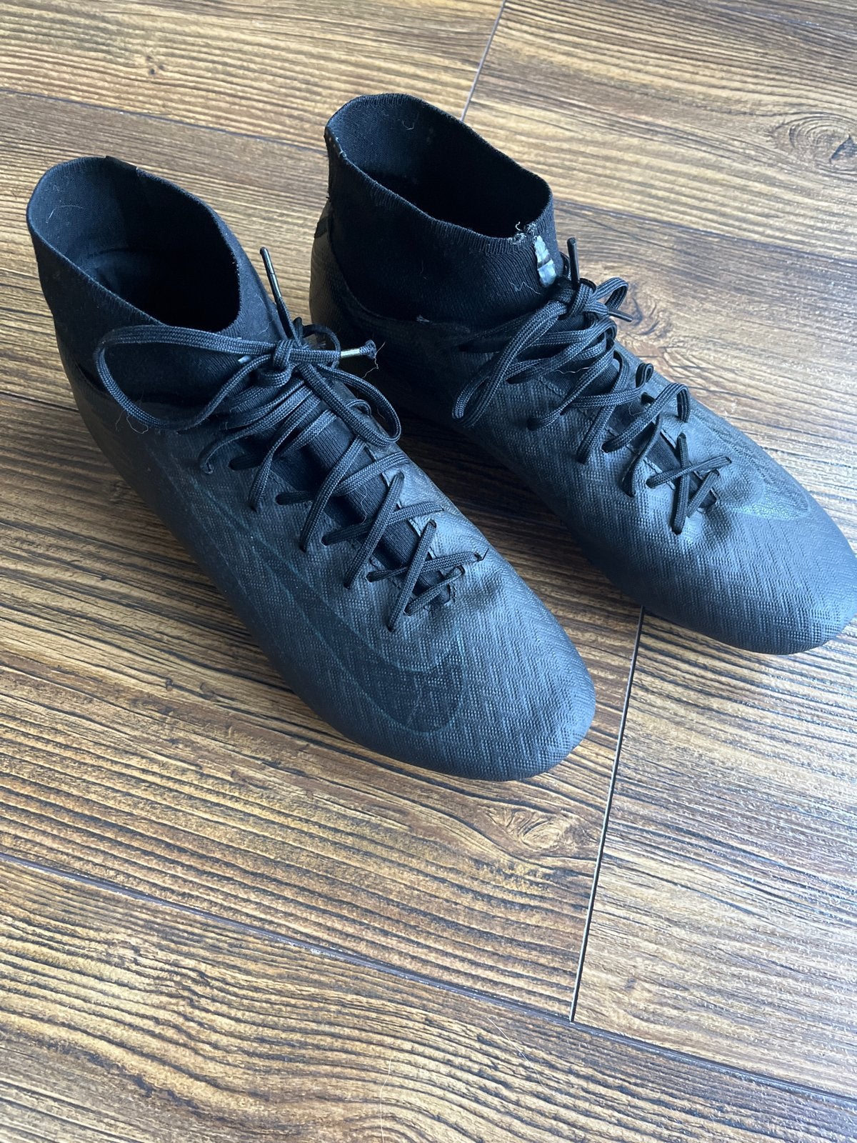 Zwarte Nike voetbalschoenen maat 41, Ophalen, Gebruikt, Maat XS of kleiner, Schoenen