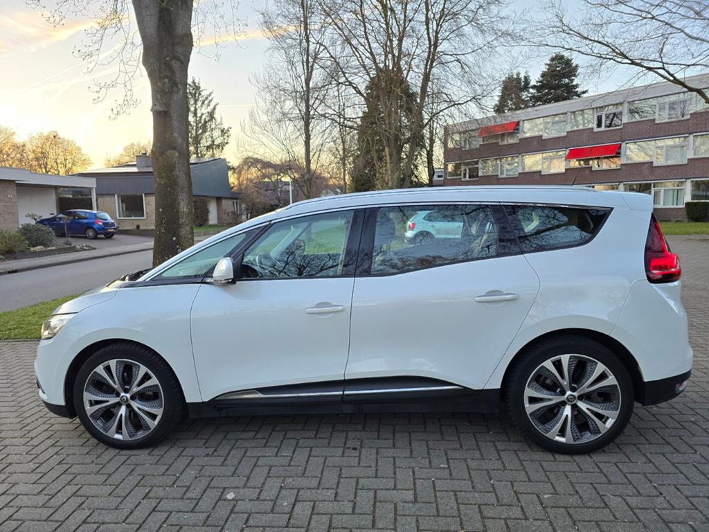 ✅️Renault Grand Scenic 1.2 TCE Luxe pakket Panoramadak., Voorwielaandrijving, 4 cilinders, 1850 kg, Wit