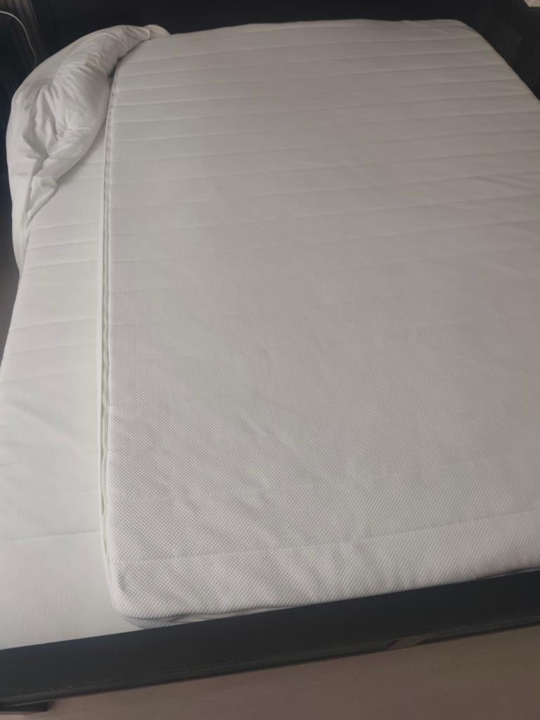 Topper Sultan Tafjord 140x200 Traagschuim / memoryfoam, Ophalen, Gebruikt, Tweepersoons, 140 cm