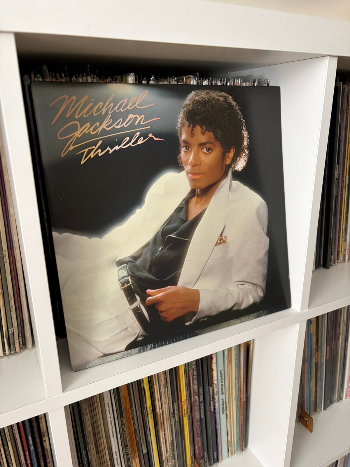 Michael Jackson - Thriller vinyl, Ophalen of Verzenden, Zo goed als nieuw