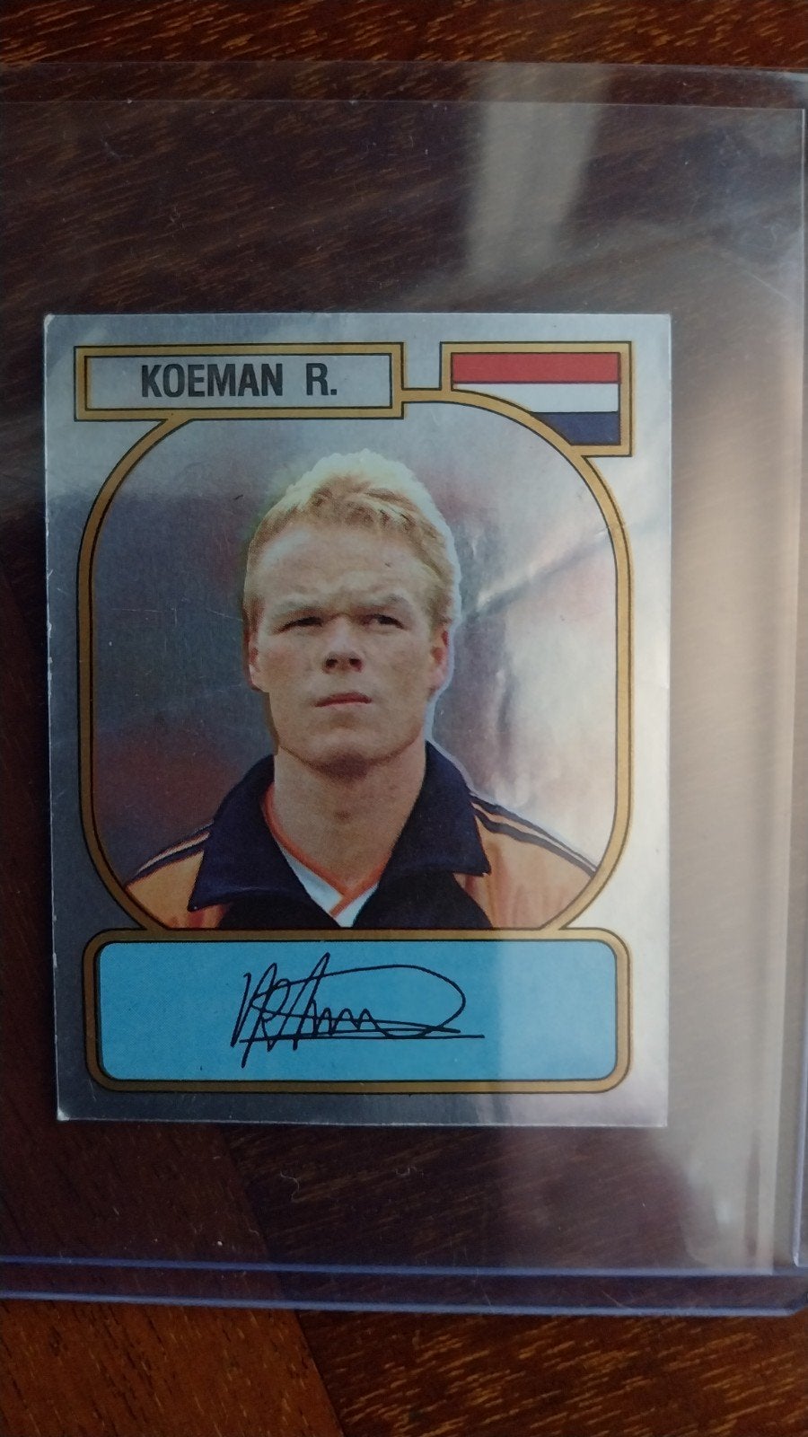 Panini Voetbal 89 sticker #347 - Ronald Koeman, Verzamelen, Ophalen of Verzenden, Nieuw, Ajax, Poster, Plaatje of Sticker