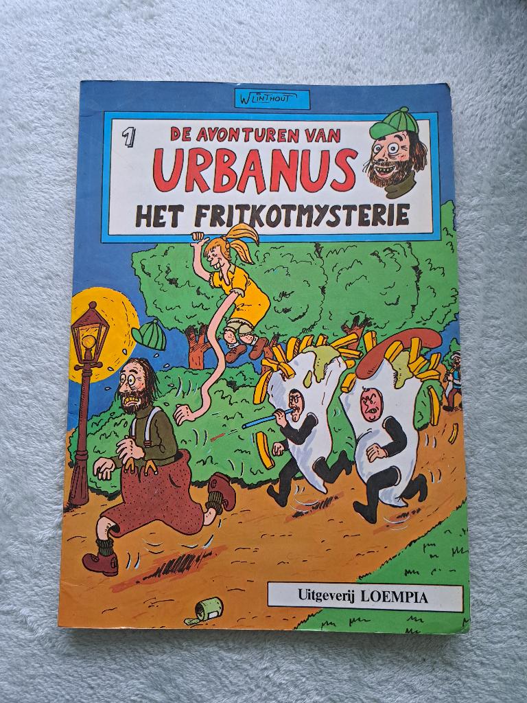 De avonturen van Urbanus - Het Fritkotmysterie, Eén stripboek, Ophalen of Verzenden, Zo goed als nieuw, Urbanus
