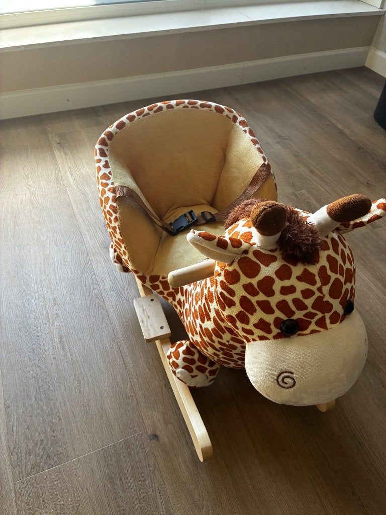 Hobbeldier giraffe (hobbelpaard), Ophalen, Zo goed als nieuw