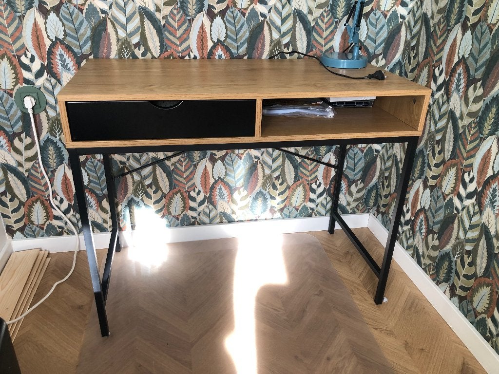 bureau en wandrek, Ophalen, Gebruikt, Hout