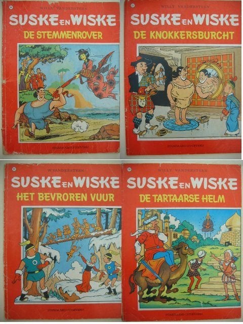 Suske en Wiske verschillende titels va. € 0,99, Meerdere stripboeken, Ophalen of Verzenden, Gelezen, W. Vandersteen