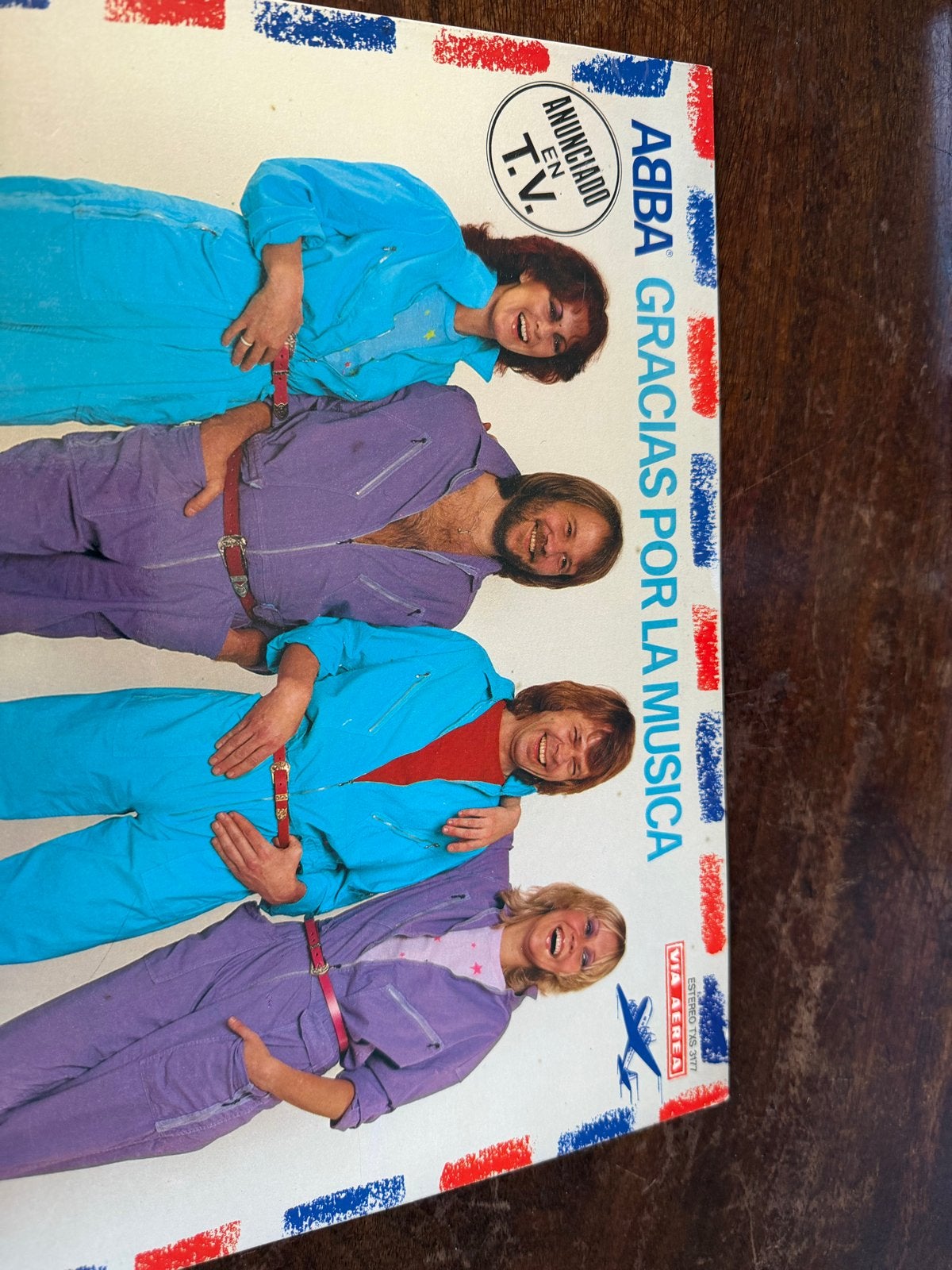 ABBA - Gracias Por La Musica (Spaanse LP), NM, LP, Gebruikt, Pop, Ophalen of Verzenden