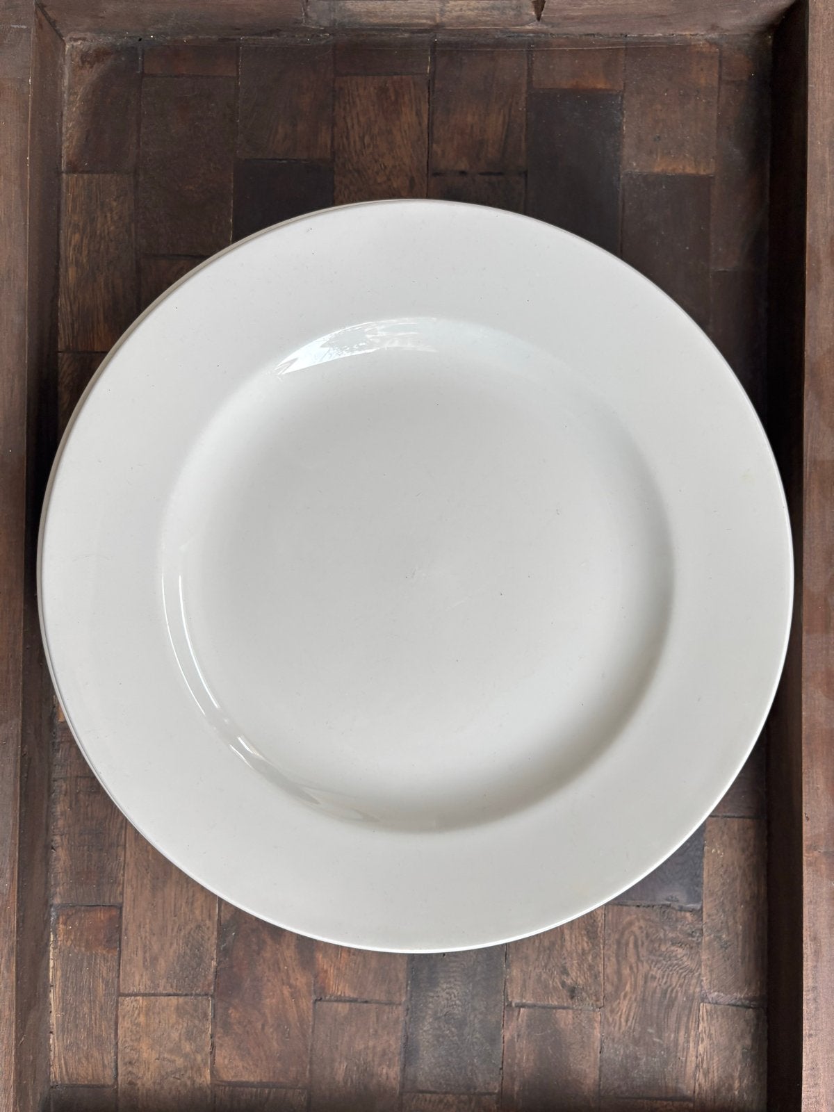 Hoofdgerecht borden Dudson en Churchill, Gebruikt, Overige merken, Ophalen of Verzenden, Bord(en)
