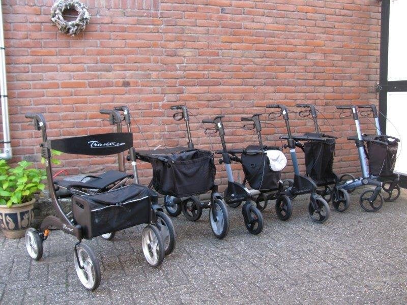 Rollators Topro Troja, Gemino, Rehasense, en Travixx, Diversen, Ophalen, Opvouwbaar, Zo goed als nieuw