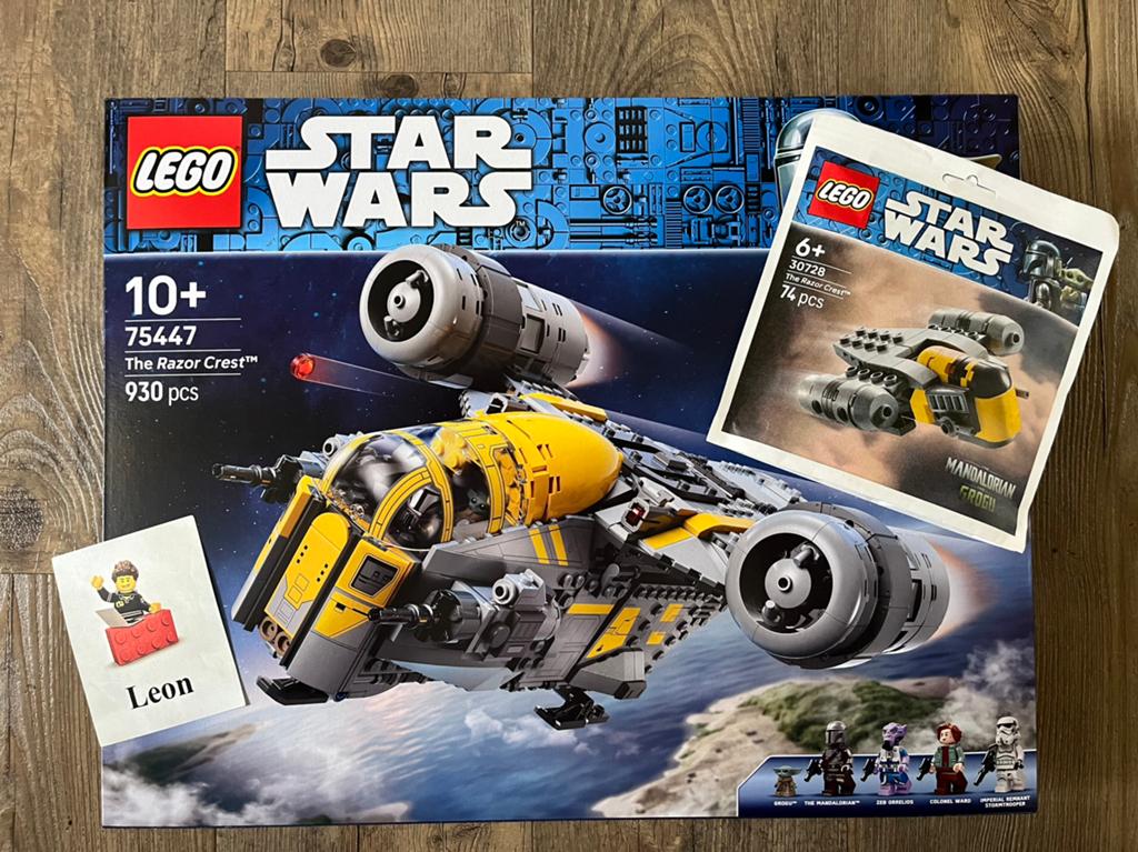 Lego Star Wars 75447 & 30728 De Razor Crest en minimodel, Star Wars, Lego, Nieuw, Ophalen of Verzenden