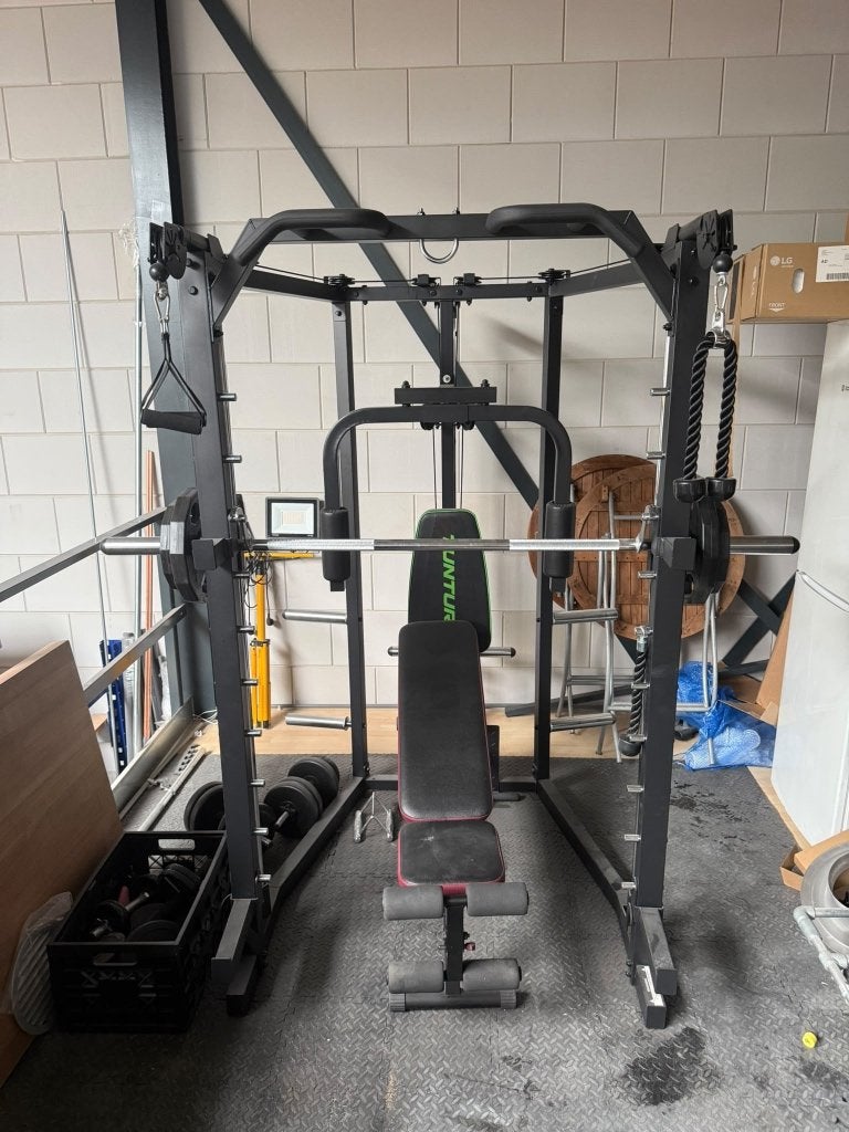 Tunturi SM80 Full smithc machine-krachtstation ( ZGAN), Ophalen, Krachtstation, Benen, Zo goed als nieuw