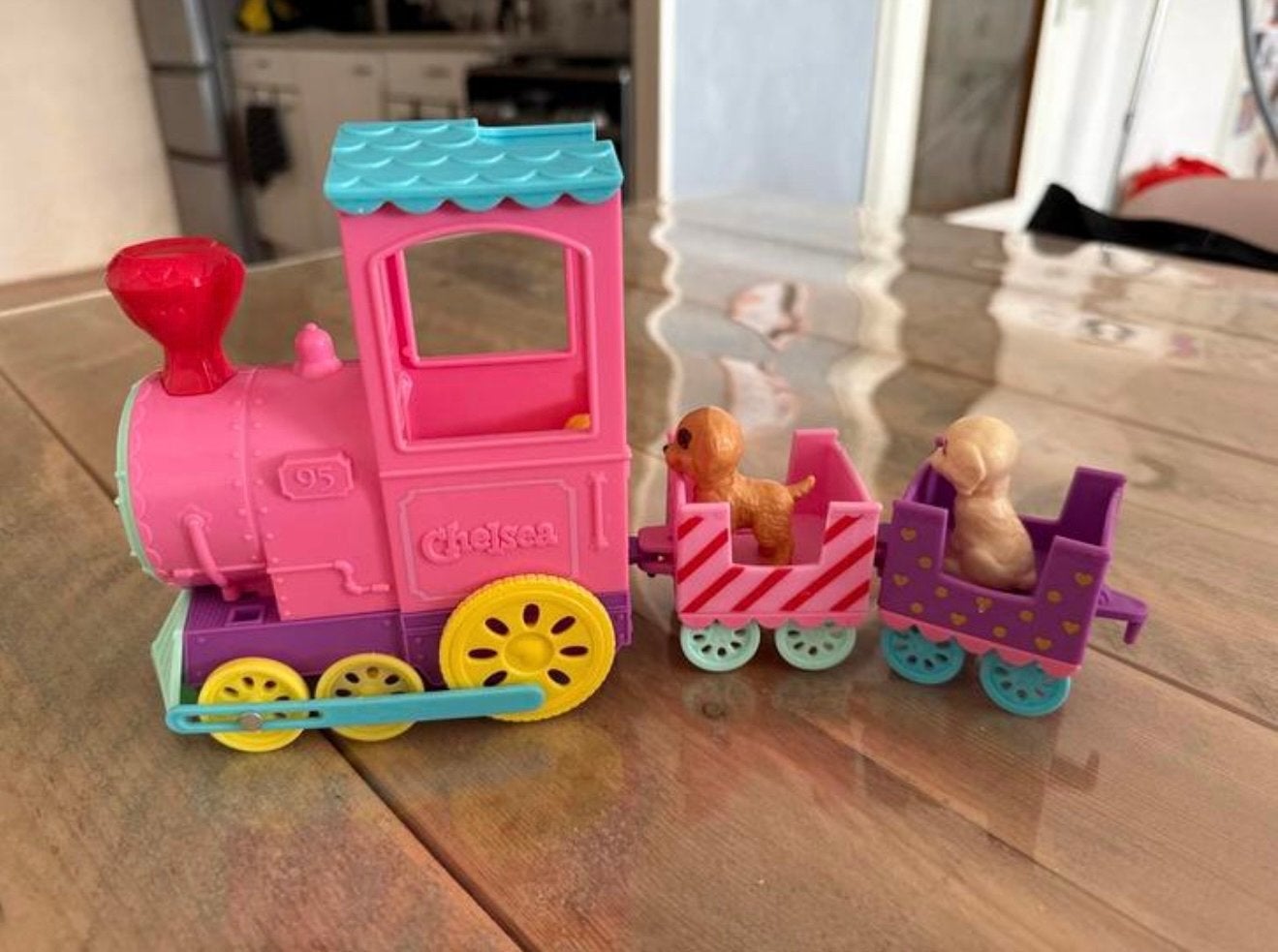 Barbie Chelsea Treintje met 2 diertjes, Ophalen of Verzenden, Gebruikt