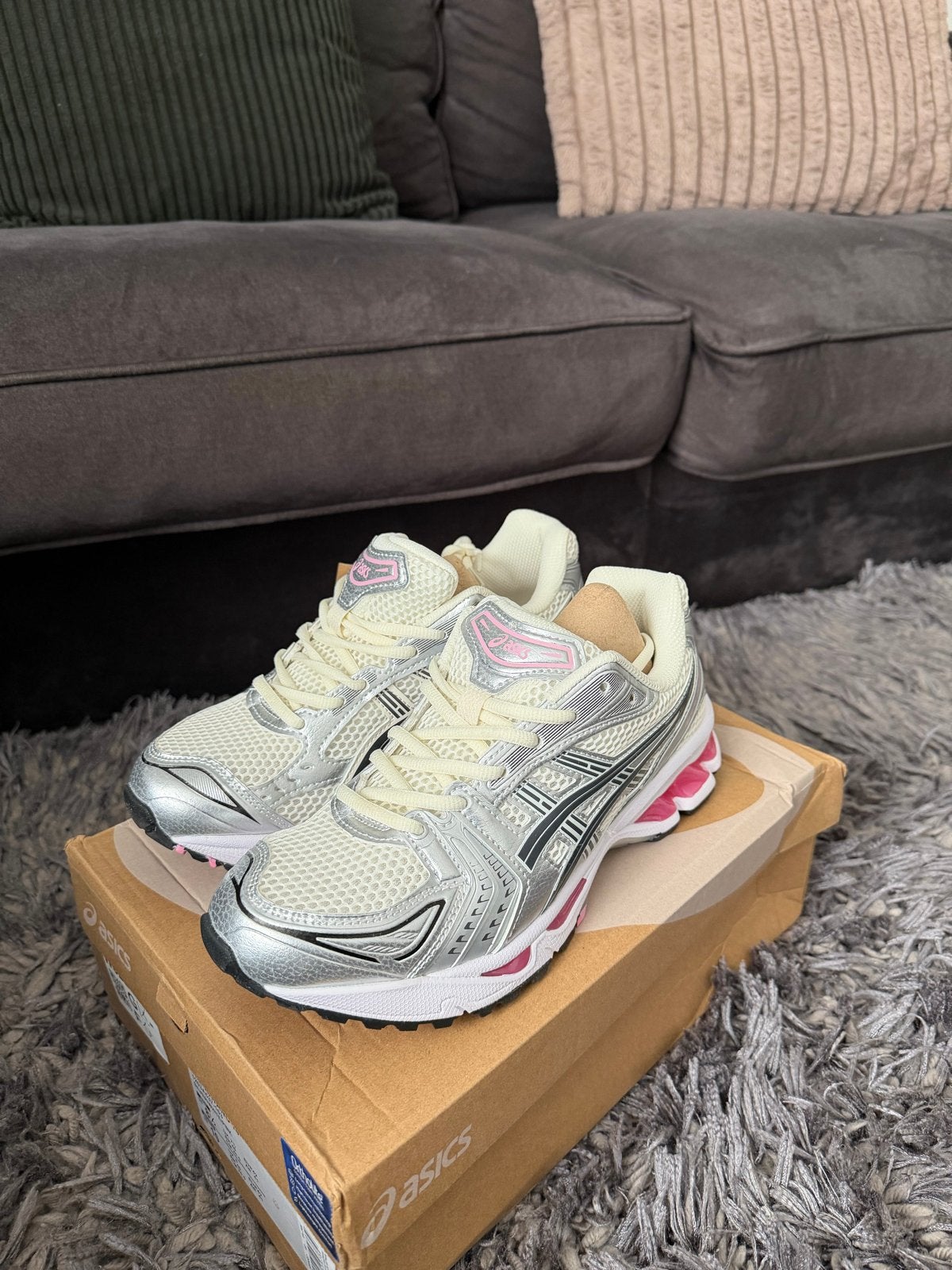 ASICS Gel Kayano Hardloopschoenen Maat 42, Hardloopschoenen, Nieuw, Ophalen of Verzenden, Hardlopen