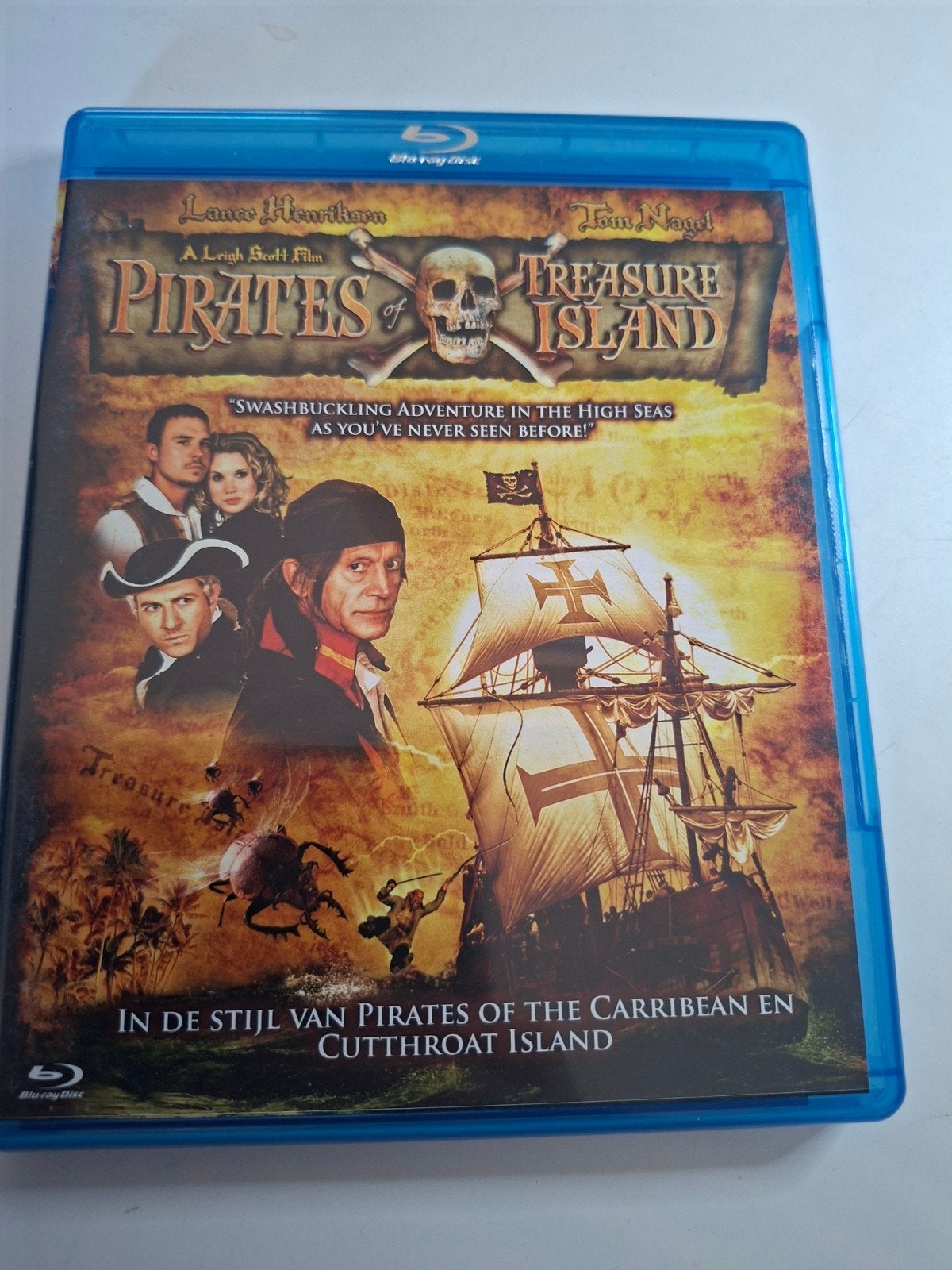 Pirates of Treasure Island Blu-ray - Avontuurlijke Film, Avontuur, Film, Ophalen of Verzenden, Zo goed als nieuw