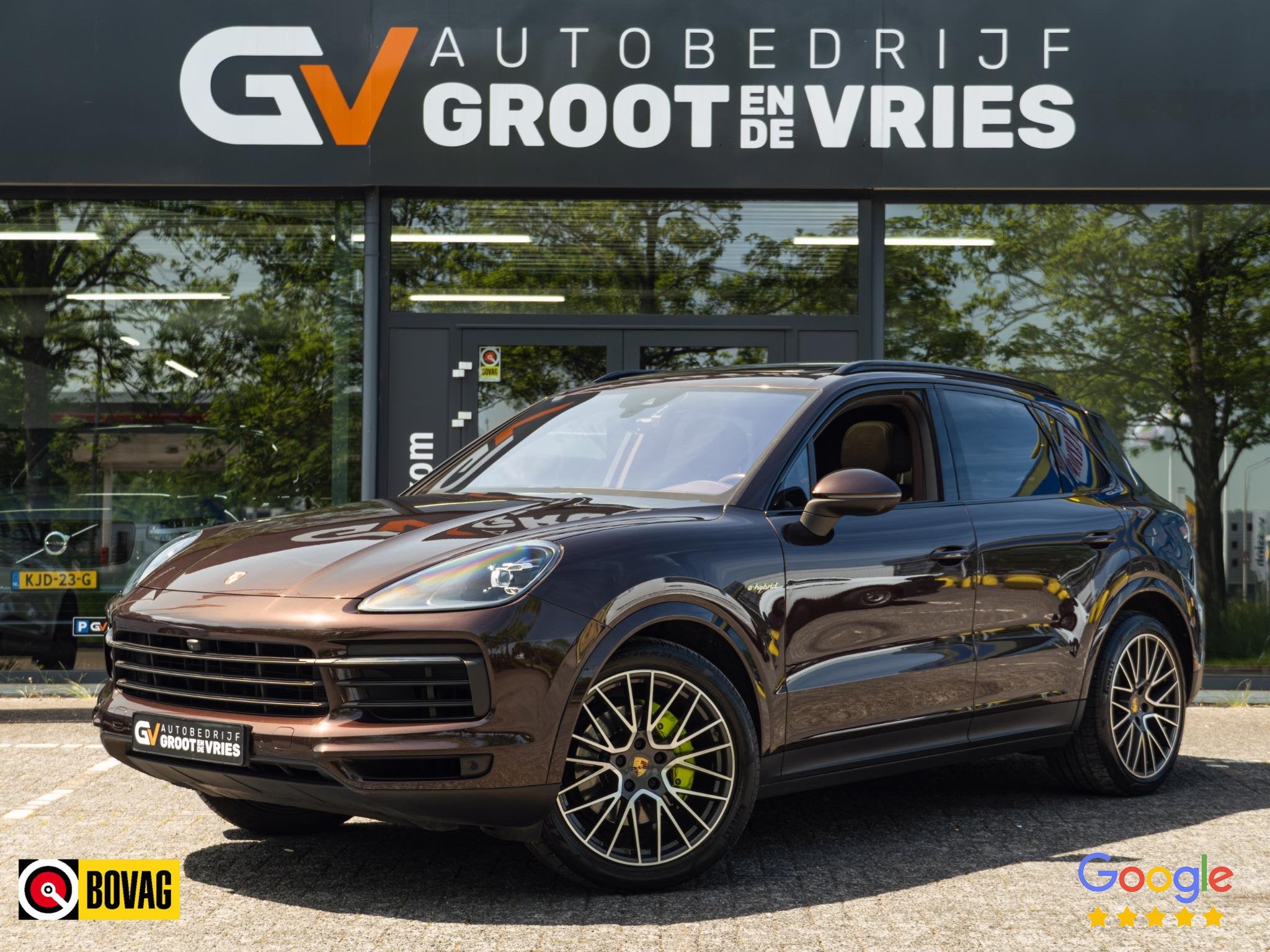 Porsche Cayenne 3.0 E-Hybrid |Chrono|Pano|Bose|Club Leder|Tr, Auto's, Automaat, Cayenne, 14 kWh, Euro 6