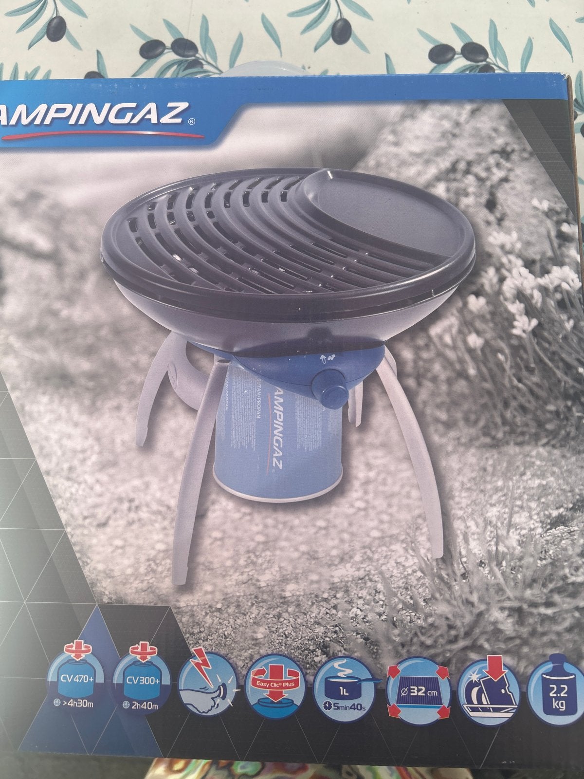 Campingaz Party Grill 1350W - Compacte Gasbarbecue, Ophalen of Verzenden, Nieuw