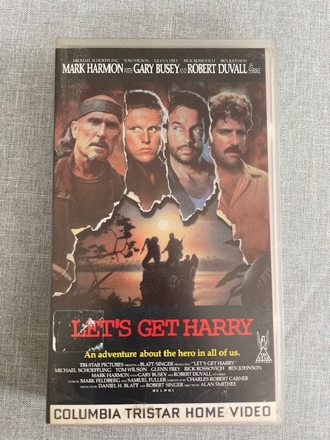 Videoband Let’s get Harry , Cd's en Dvd's, VHS | Film, Nederlands ondertiteld, Ophalen of Verzenden, Actie en Avontuur, Vanaf 12 jaar