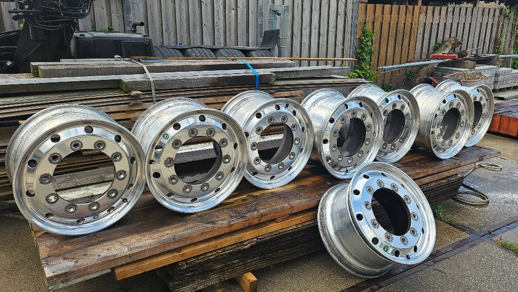 Set 'Alcoa' velgen 8 stuks, Auto-onderdelen, Vrachtwagen-onderdelen, Ophalen, Gebruikt, Overige merken, Overige Auto-onderdelen