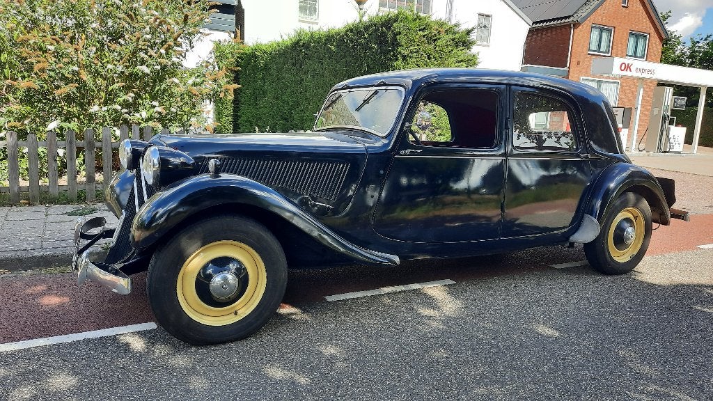 Citroën Traction Avant 1950 Zwart, Stof, Overige modellen, 4 cilinders, Zwart