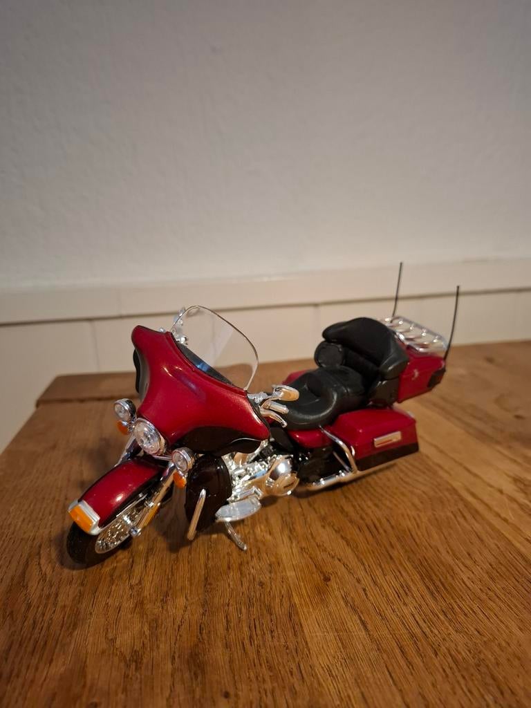 Miniatuur Motorfiets Rood - ca. 20 cm, Overige merken, Gebruikt, Ophalen of Verzenden, Groter dan 1:32