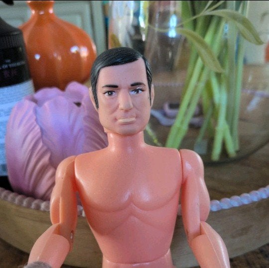 Vintage Actiefiguur Man, Kinderen en Baby's, Ophalen of Verzenden
