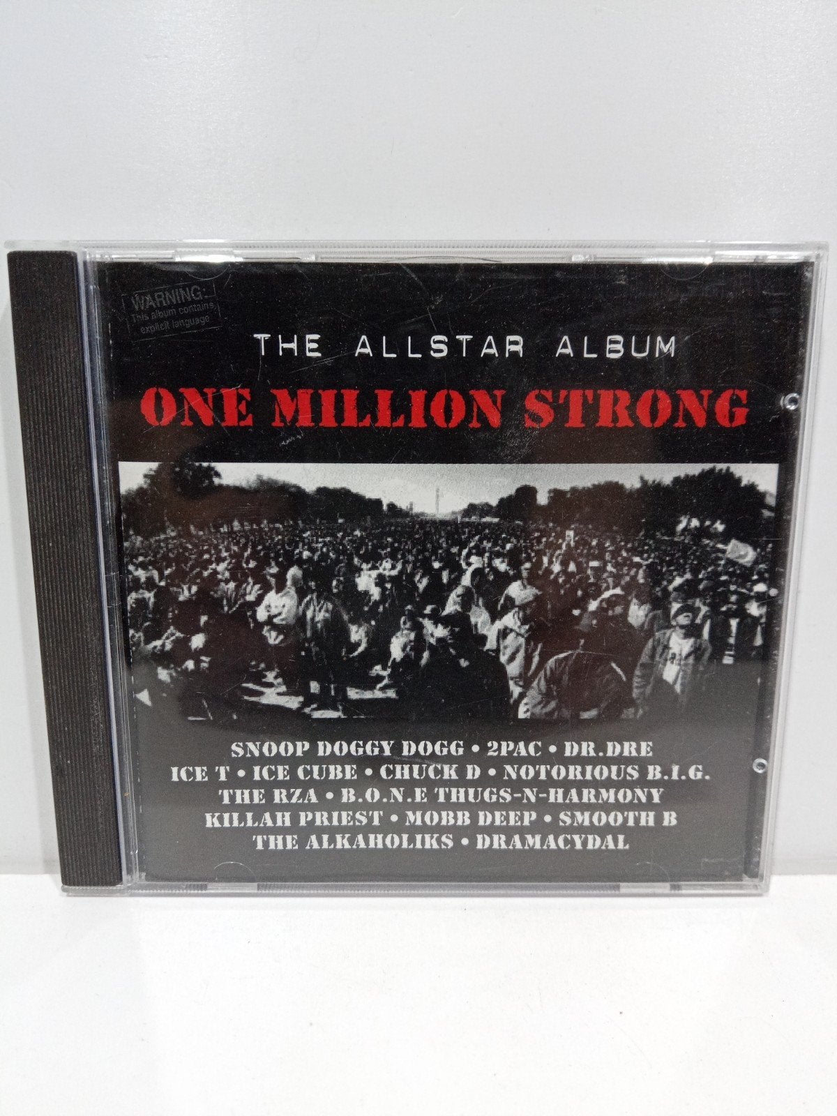 One Million Strong - The Allstar Album CD (Hip-Hop), Ophalen of Verzenden, 1985 tot 2000, Gebruikt