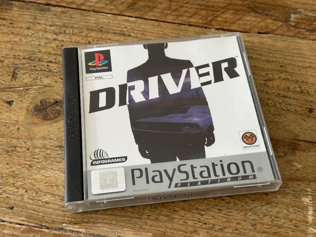 Driver, playstation 1, Spelcomputers en Games, Games | Sony PlayStation 1, 1 speler, Racen en Vliegen, Ophalen of Verzenden, Zo goed als nieuw