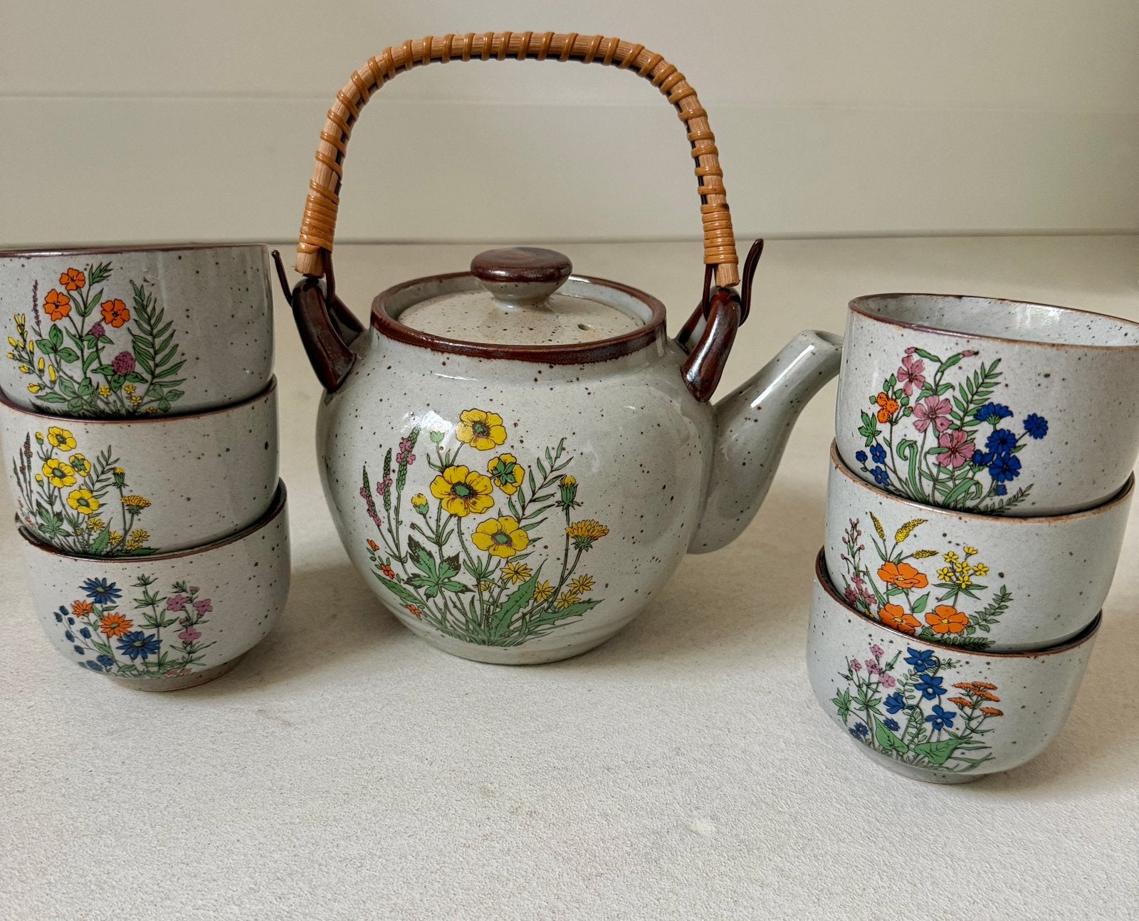 Vintage theeservies, Ophalen of Verzenden