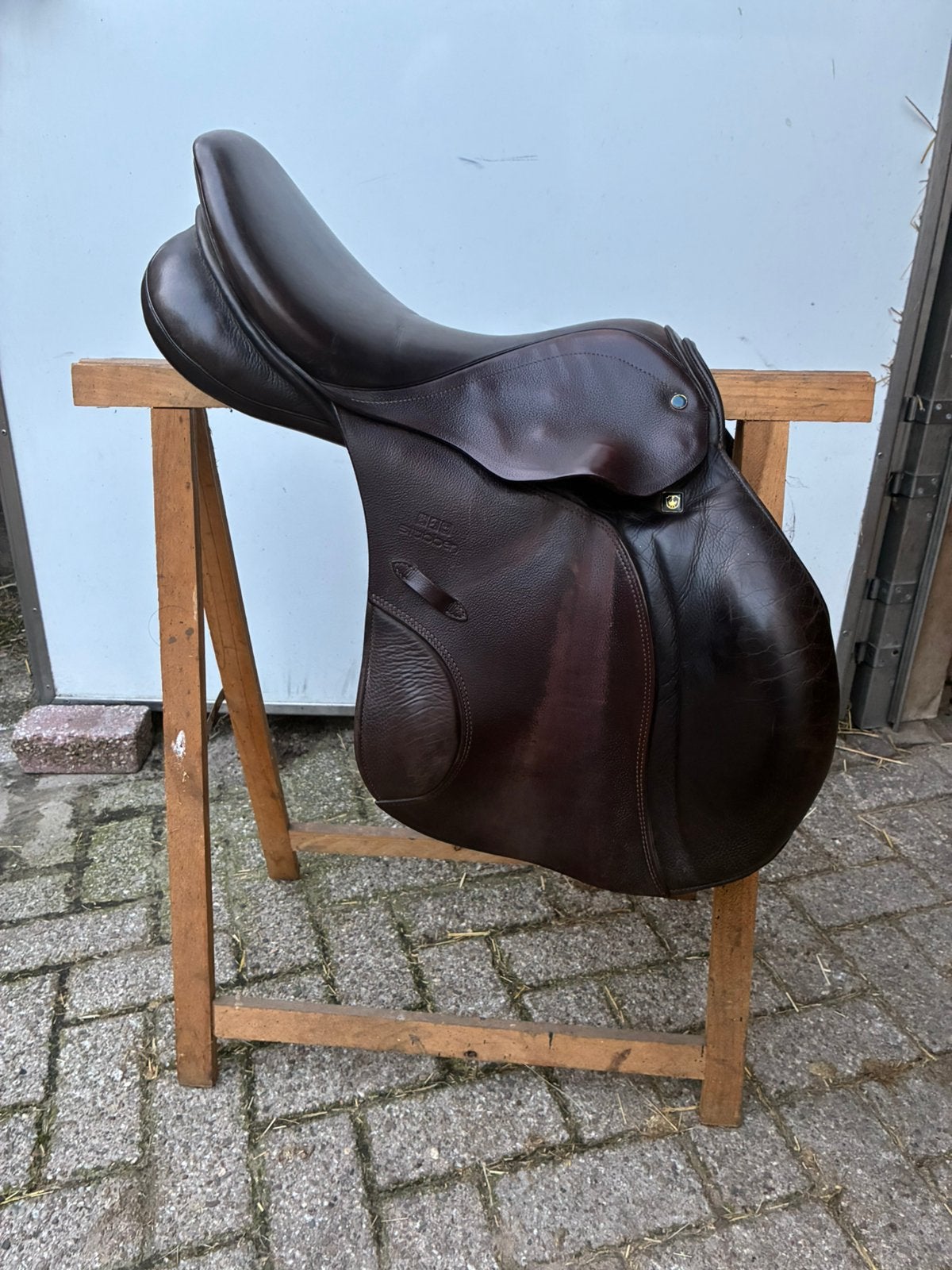 Stübben Roxane MF Spezial Springzadel 18" KW 31, Dieren en Toebehoren, Ophalen, Zo goed als nieuw, Springen