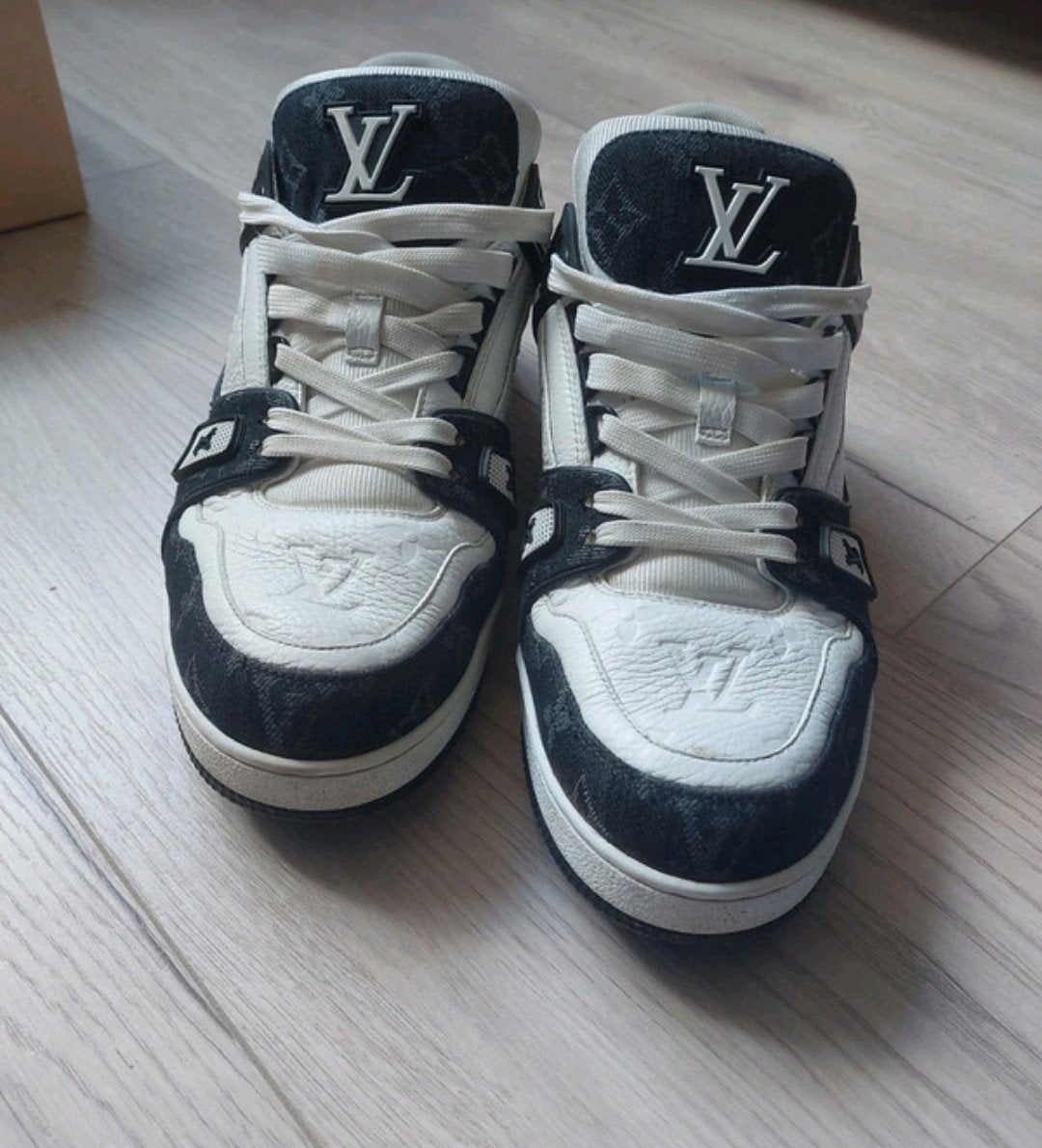 Louis Vuitton sneakers maat 42/43, Ophalen, Zwart, Louis Vuitton, Sneakers of Gympen