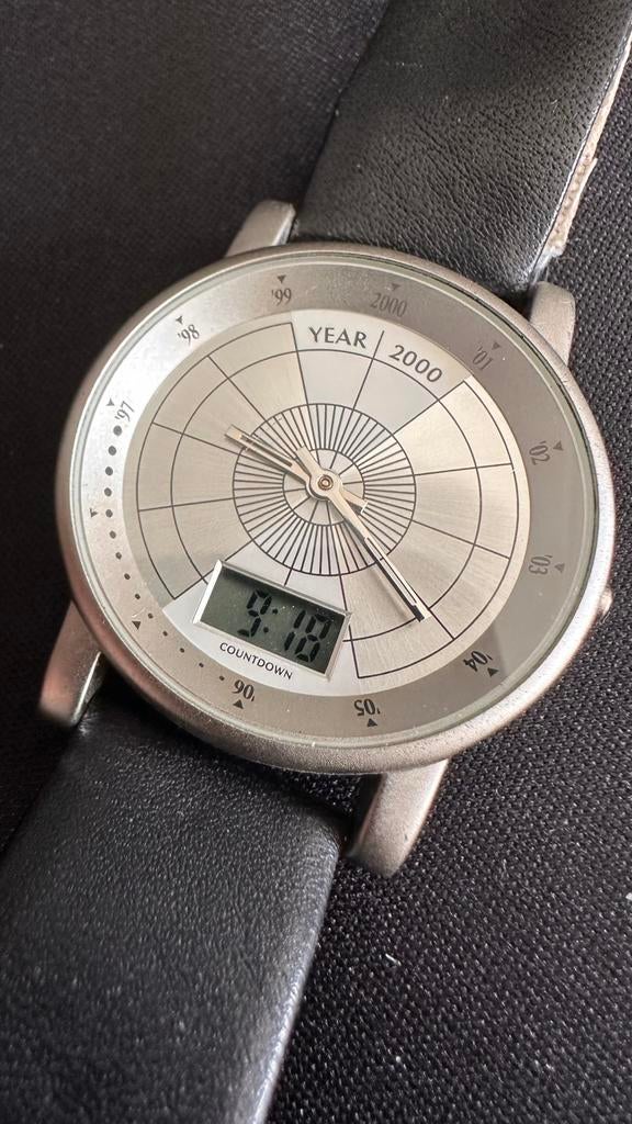 Troika horloge Year 2000 (Millenium watch), Ophalen, Staal, Overige merken, 1960 of later