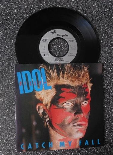 Billy Idol - catch my fall (vanaf € 2,00), Cd's en Dvd's, Vinyl Singles, 7 inch, Single, Ophalen of Verzenden, Zo goed als nieuw