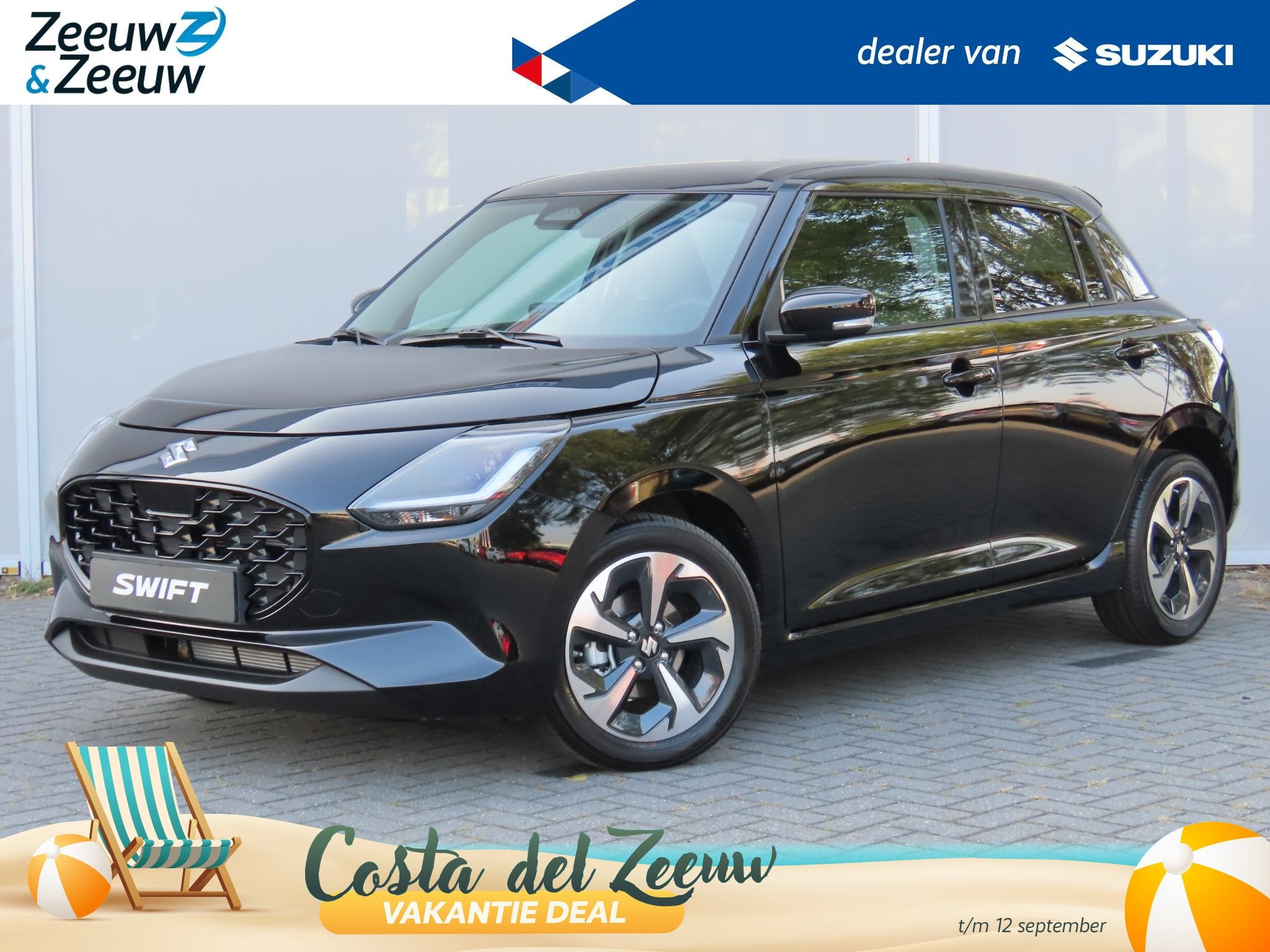 Suzuki Swift 1.2 Style | NU €2.200.- KORTING | Stoelverwar, Voorwielaandrijving, Stof, Euro 6, Overige kleuren