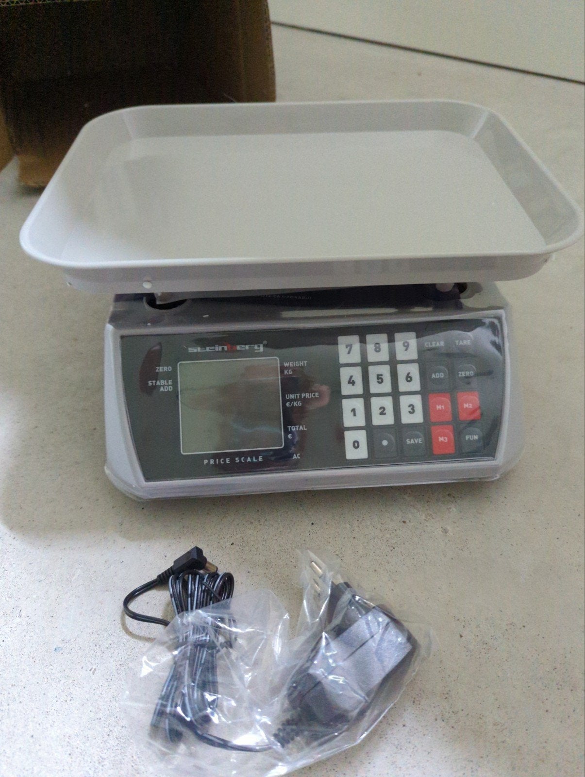 Nieuwe Steinberg Digitale Weegschaal SBS-PW-301CA, Witgoed en Apparatuur, Weegschalen, Winkelweegschaal, 1 tot 500 gram, Nieuw