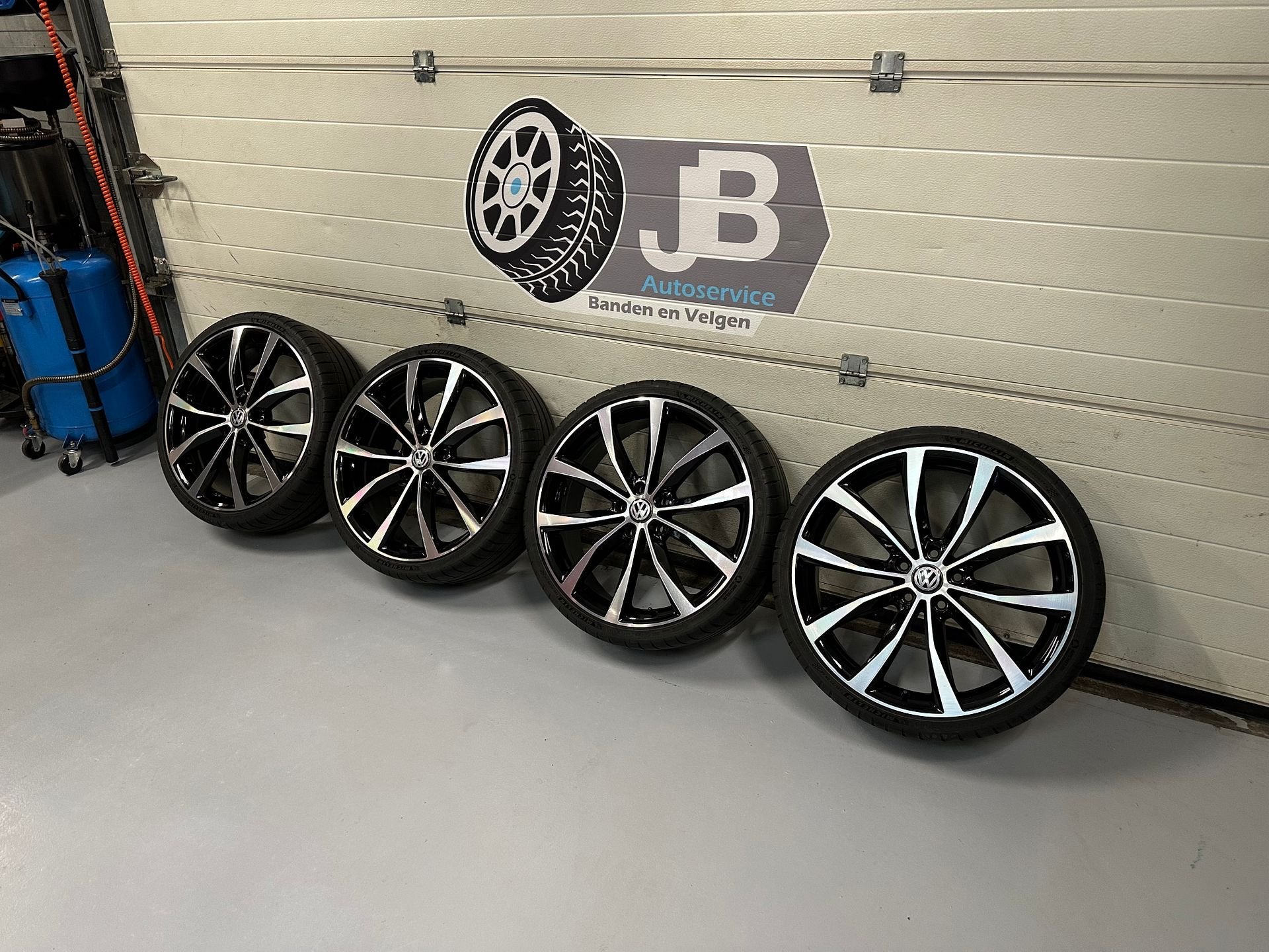 20inch Audi VW Seat R-Line Style Velgen! NIEUWSTAAT! 5x112, Gebruikt, -, -, Banden en Velgen