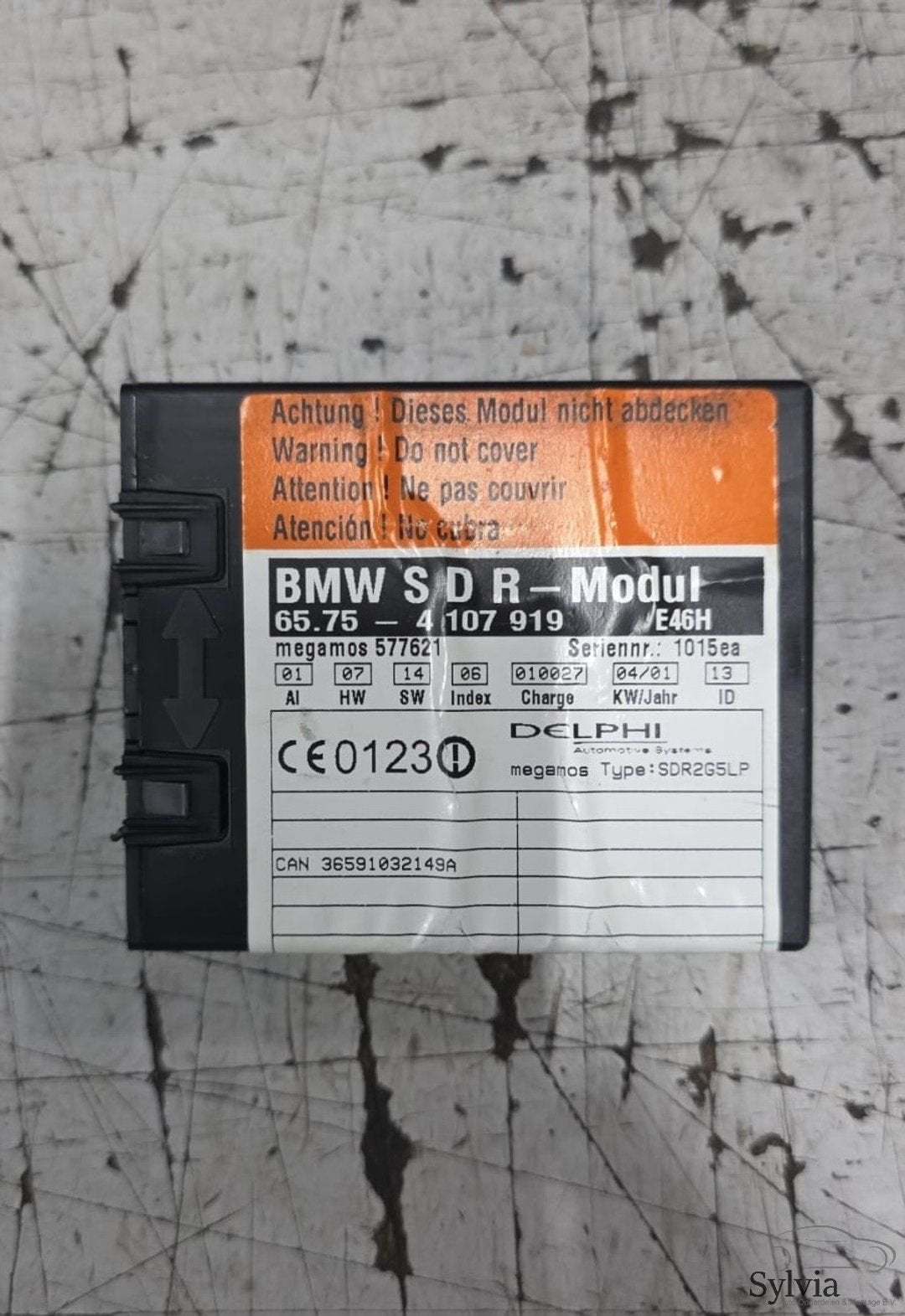 SDR module Alarm module Delphi BMW 3 serie E46 Cabrio 657541, Auto-onderdelen, Gebruikt, -, -, Ophalen of Verzenden