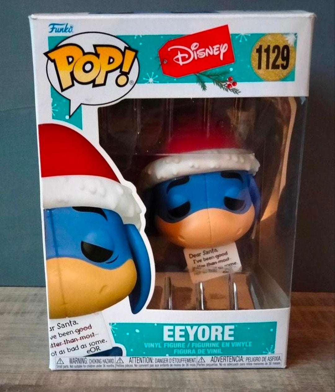 1129 Eeyore Disney Funko pop, Verzenden, Zo goed als nieuw