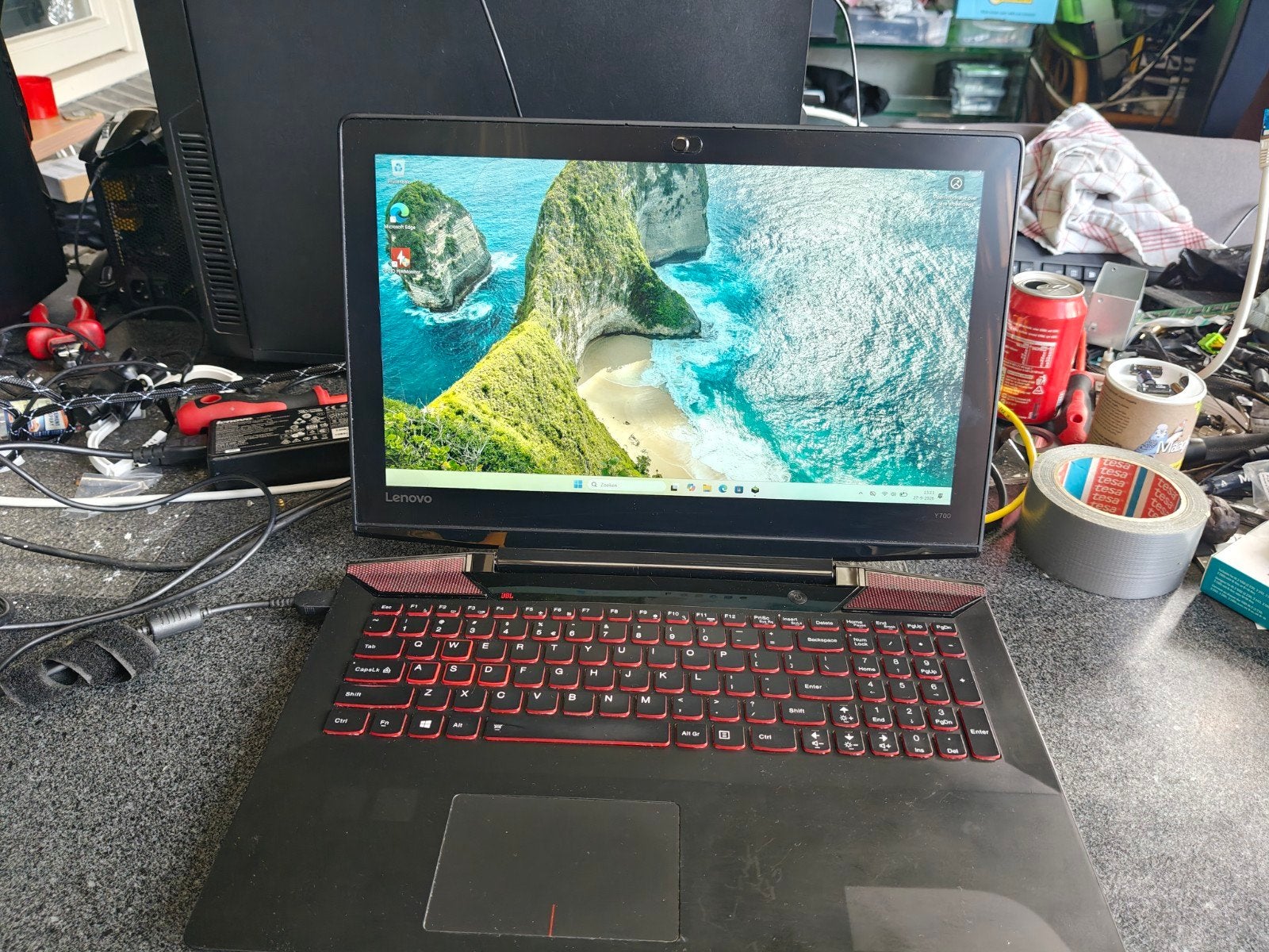 Lenovo Gaming Laptop - Intel i7 - 12GB Ram - M.2 SSD -Nvidia, Met videokaart, 2 tot 3 Ghz, Lenovo Laptop, Intel® Core™ i7 