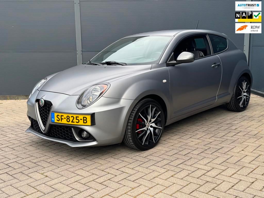 Alfa Romeo MiTo 0.9 TwinAir Nap / Clima / Mat, Voorwielaandrijving, Gebruikt, Euro 6, Alcantara