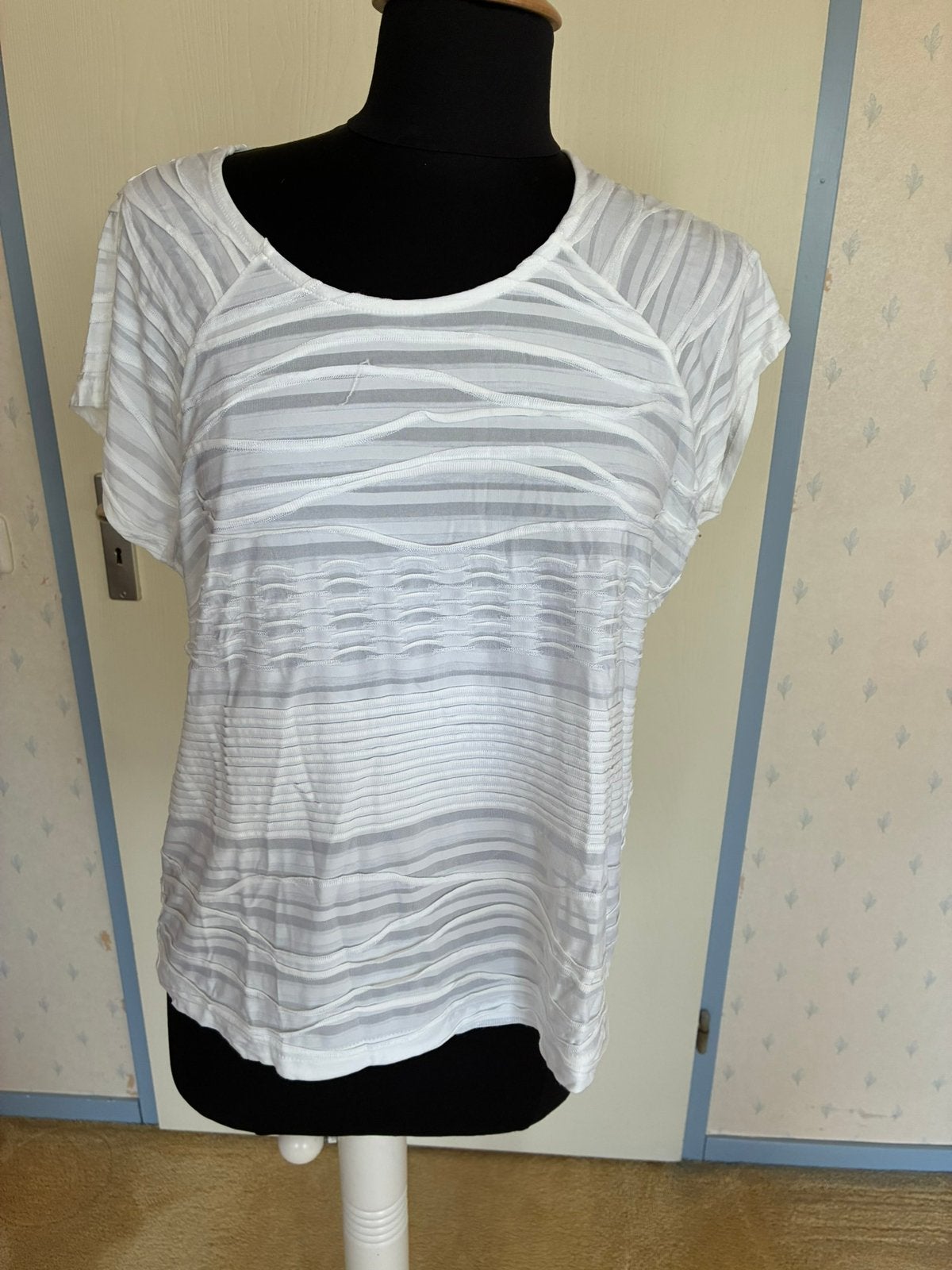 098 Nieuw wit shirt van Erfo in maat 46, Verzenden, Wit, Maat 46/48 (XL) of groter, Nieuw