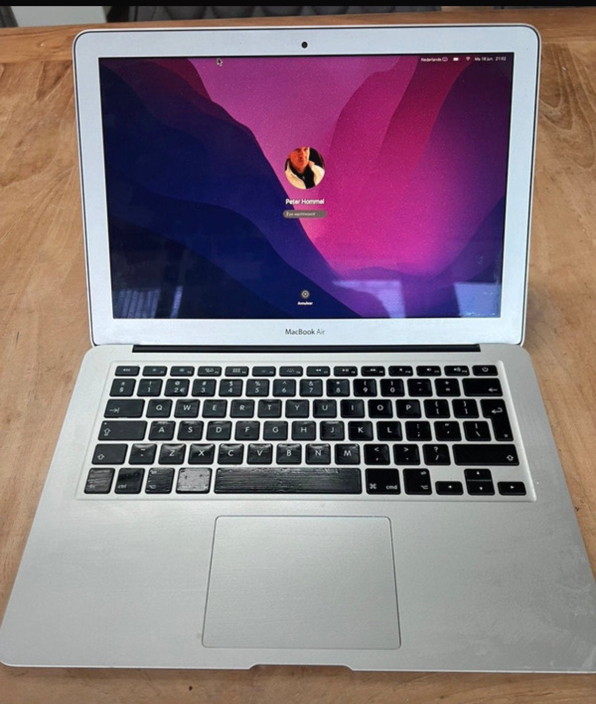 Apple Macbook Air 13" early 2015, Computers en Software, Apple Macbooks, Ophalen, Gebruikt, 8 GB, 13 inch