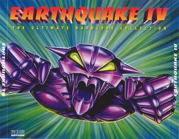 Hardcore 2 C.D. (1996) EARTHQUAKE IV, Ophalen of Verzenden, Gebruikt, Dance