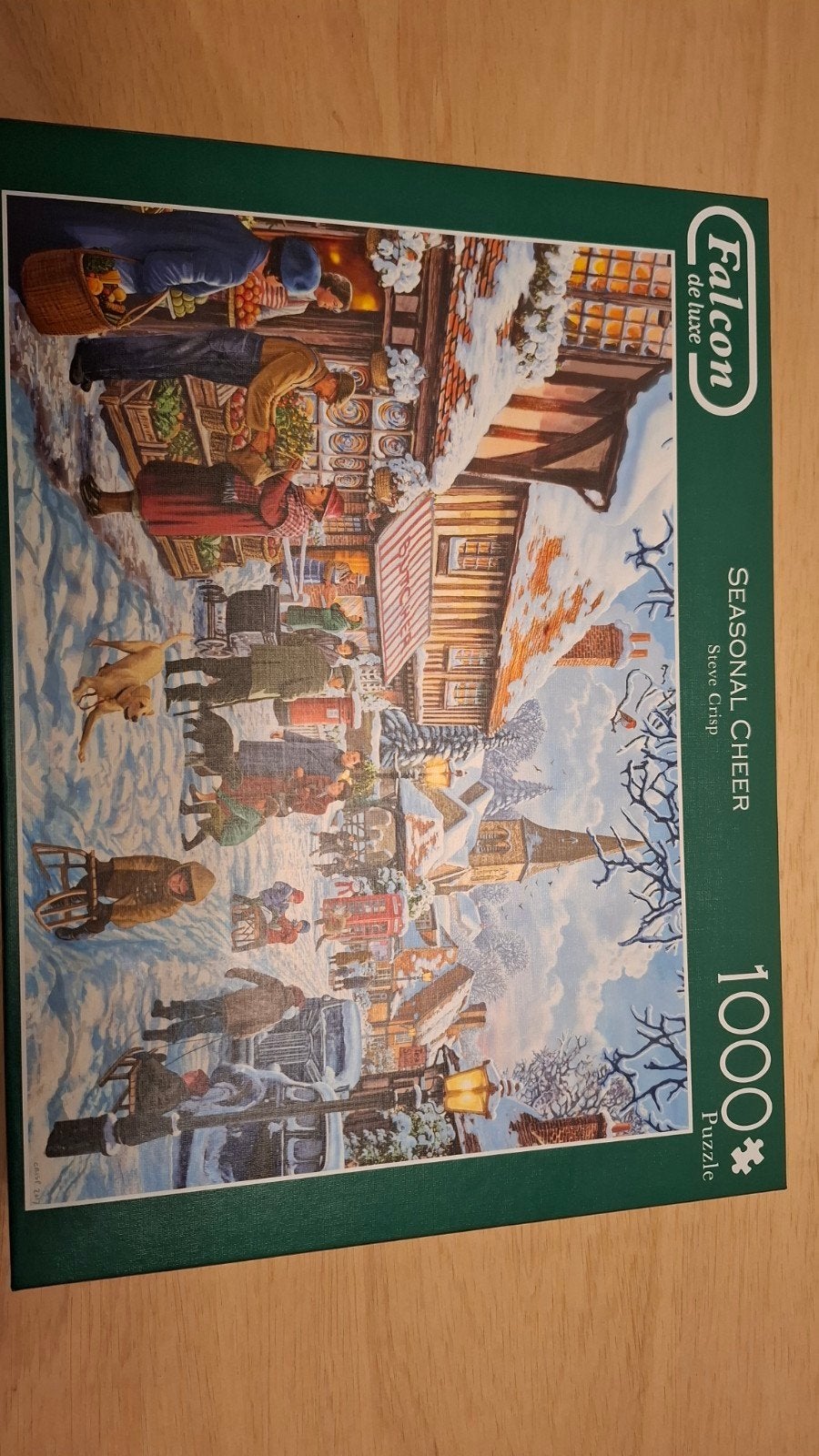 Winters tafereel, Ophalen, 500 t/m 1500 stukjes, Zo goed als nieuw