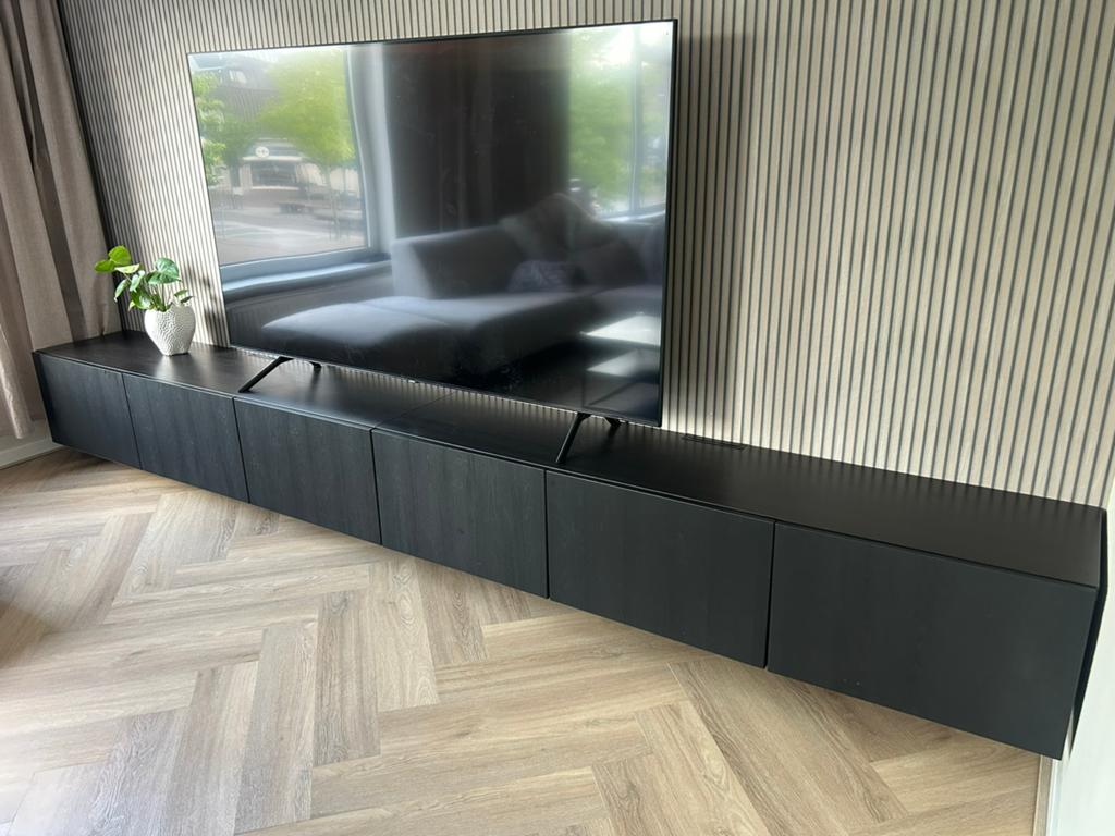 6x IKEA TIMMERVIKEN besta deur/ladefront zwart – nieuwstaat, Ophalen, Nieuw