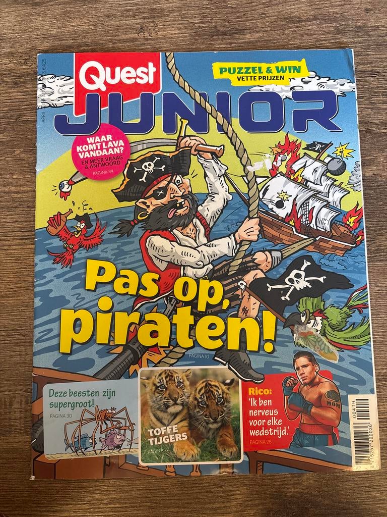 Quest Junior tijdschrift, Boeken, Ophalen of Verzenden, Gelezen, Overige typen