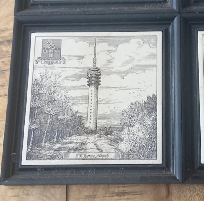 Gezocht tegeltje televisietoren van Mierlo, Antiek en Kunst, Ophalen